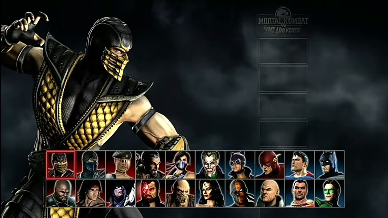 Mortal Kombat Vs DC Universe [Xbox One X] - Arcade Mode - Scorpion