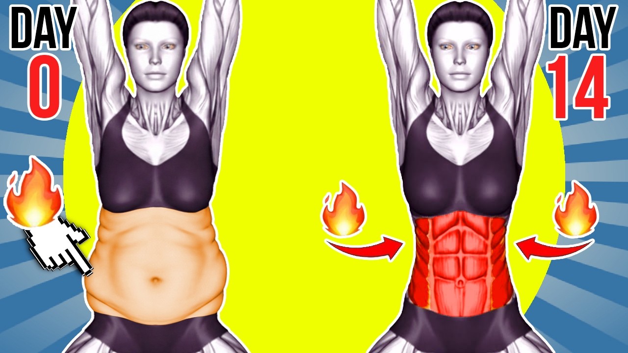 🔥 Burn Hanging Belly Fat & Slim Your Waist ✅ 20-Minute Standing Abs Workout for Women