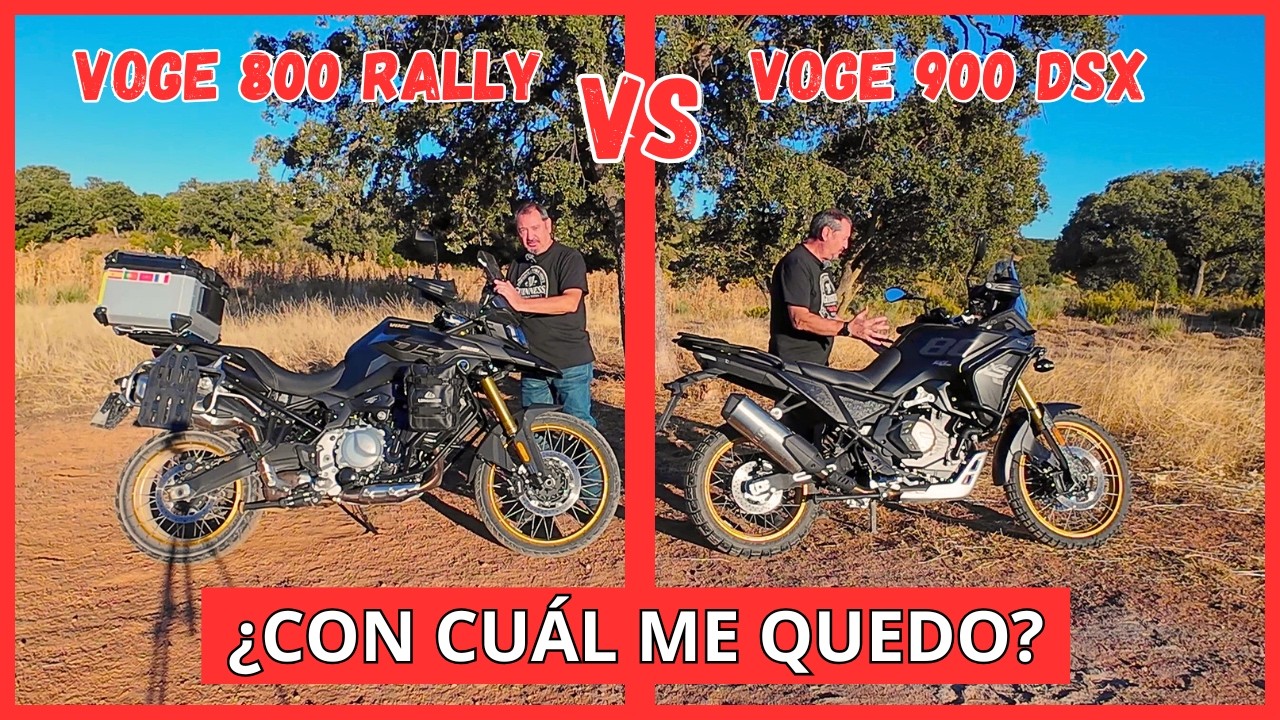 VOGE 800 RALLY vs VOGE 900 DSX - ¿Con cuál me quedo?