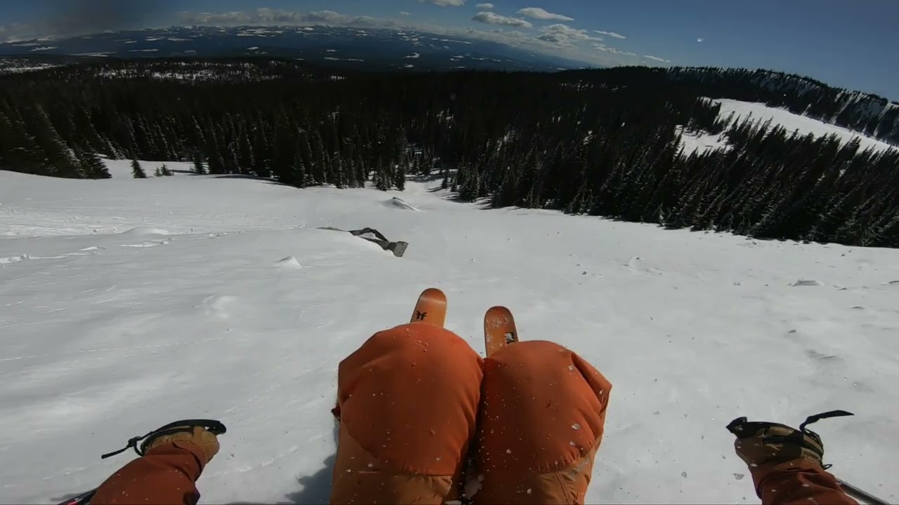 Skiing Big White sidecountry