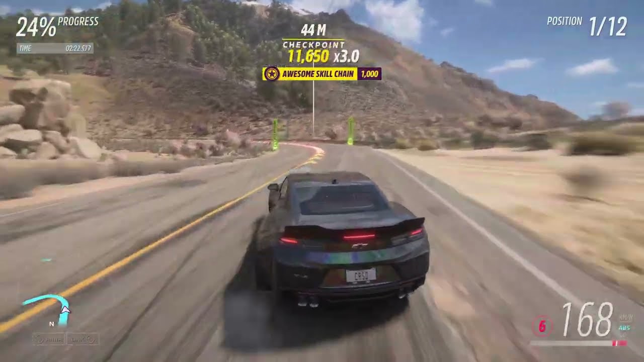 Forza Horizon 5 Gameplay / 2018 Chevrolet Camaro ZL1 1LE / 4K