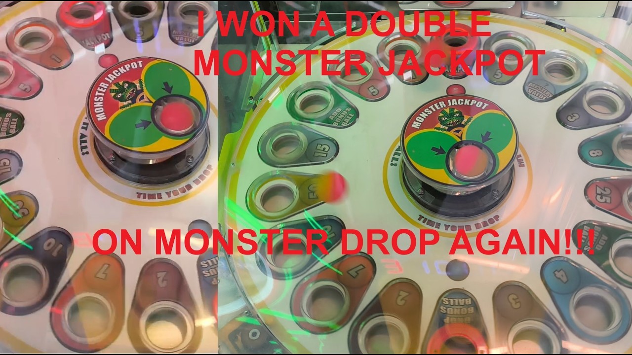 DOUBLE MONSTER JACKPOT ON MONSTER DROP 36!!!