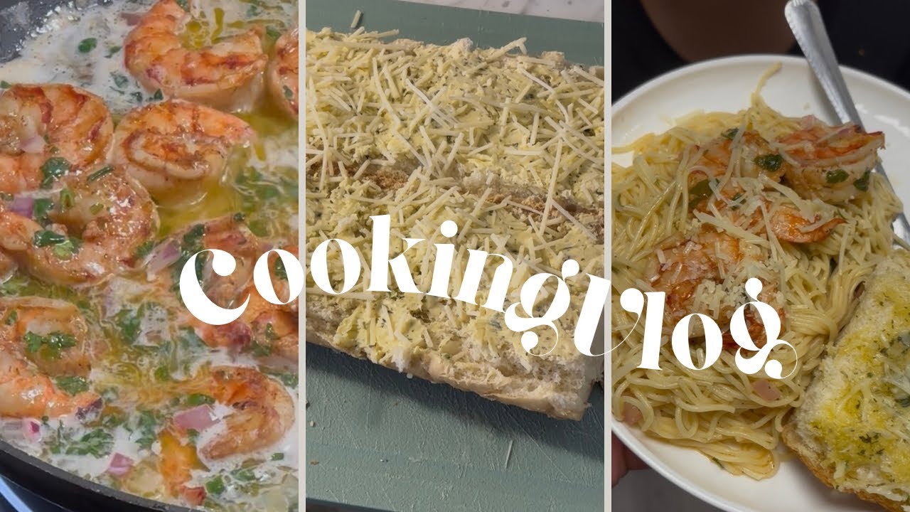 Cook With Me | Shrimp Scampi Recipe! #cookwithme