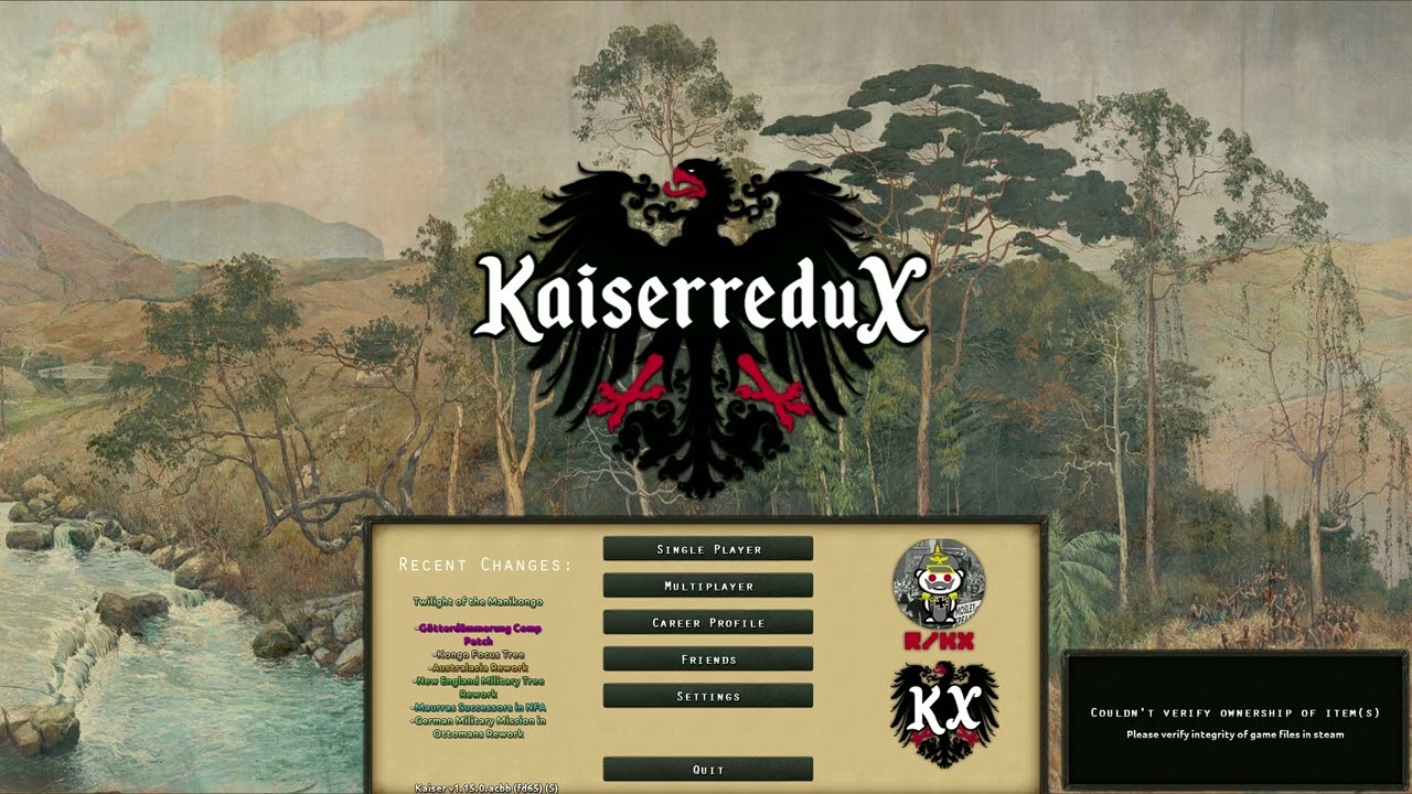 HOI4 | Kaiserredux Menu Theme - 