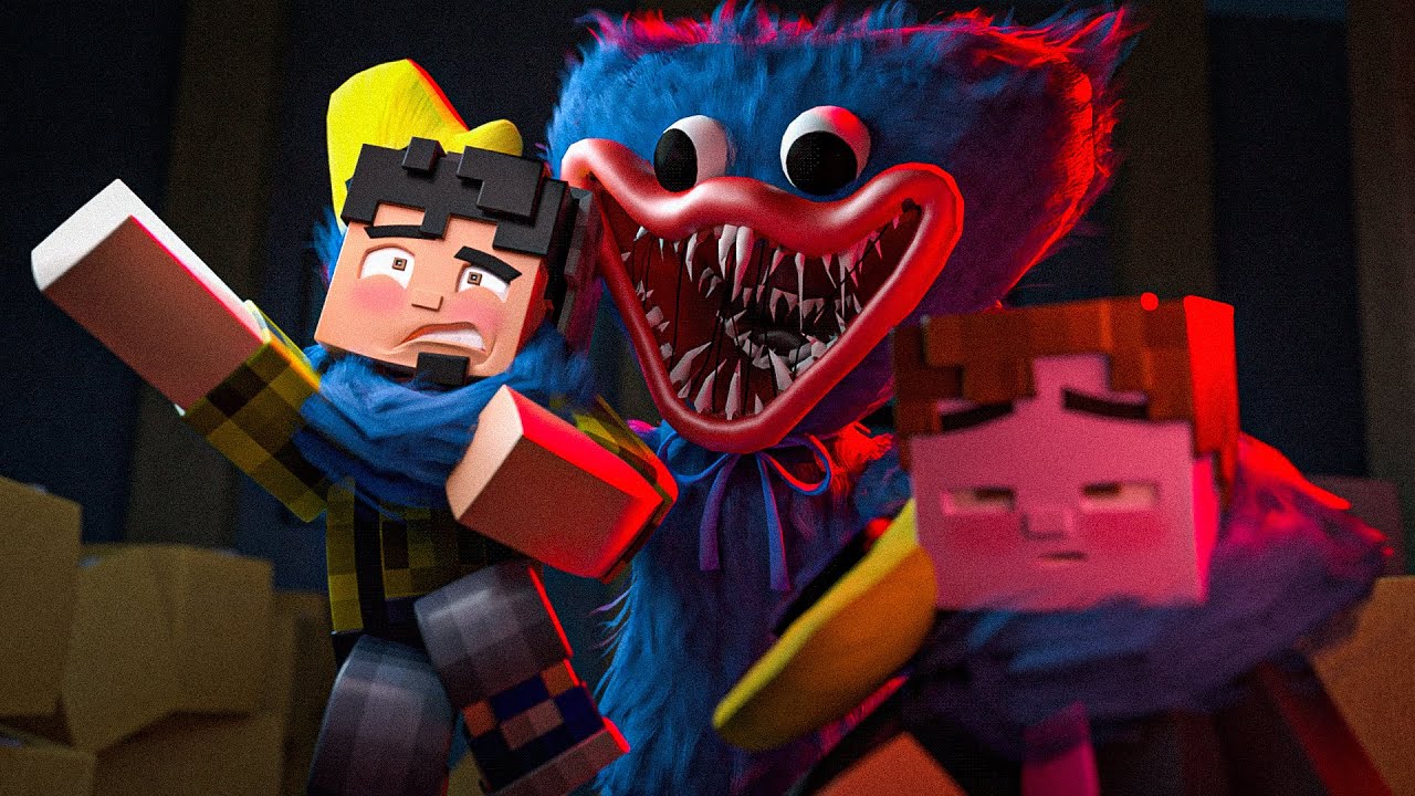 HUGGY WUGGY O FILME NO MINECRAFT!! (Poppy Playtime)