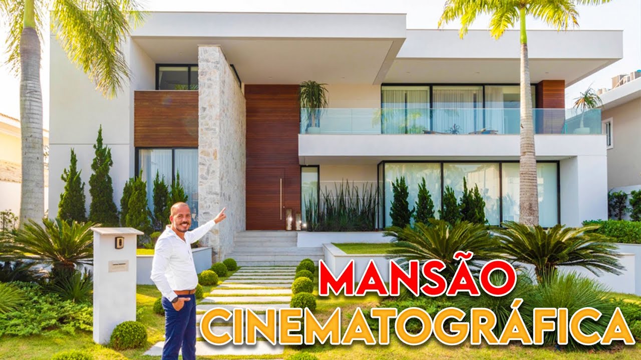 MANSÃO CONTEMPORÂNEA C\ DECORAÇÃO DE LUXO À VENDA NA BARRA DA TIJUCA | MULLER IMOVEIS RJ
