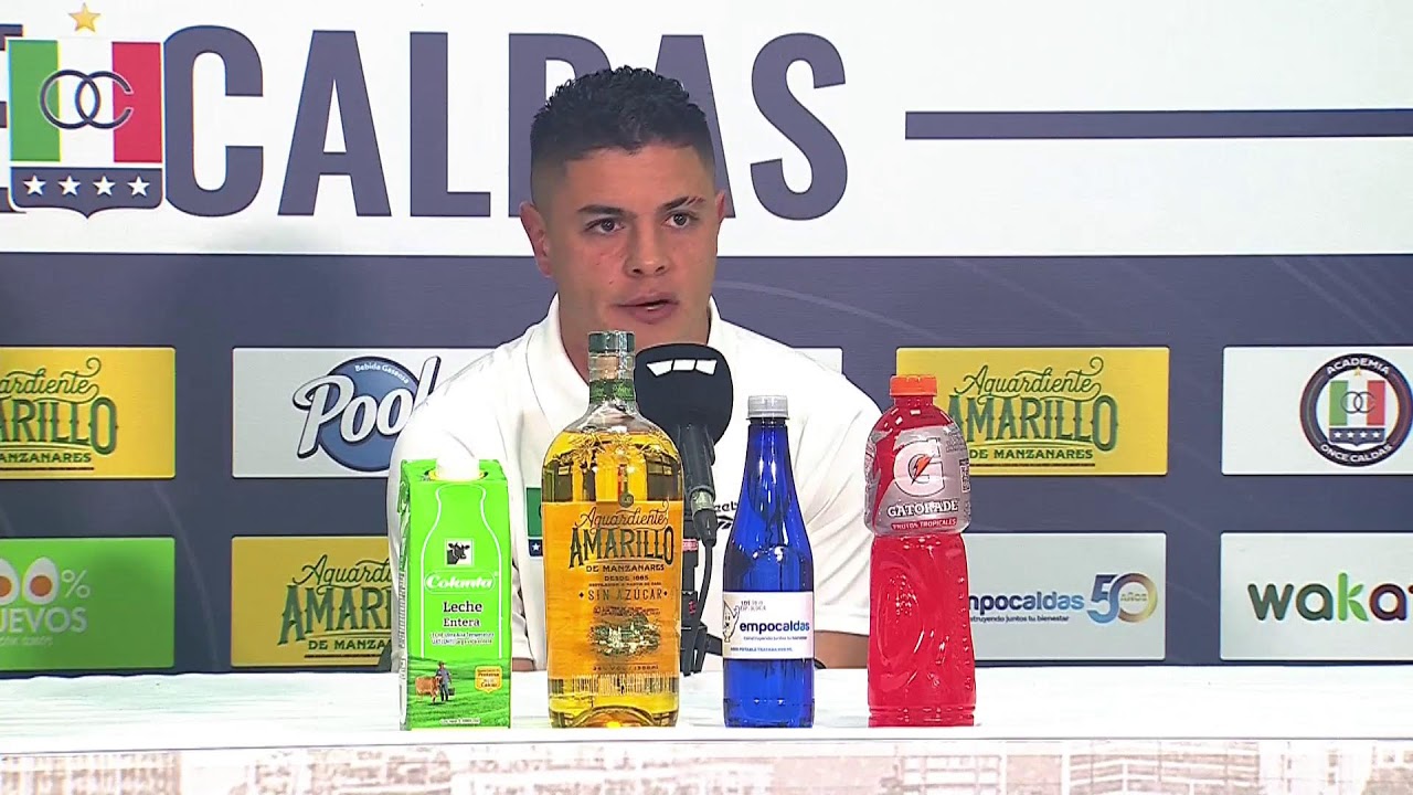 Rueda de prensa de Once Caldas tras su partido con Fortaleza