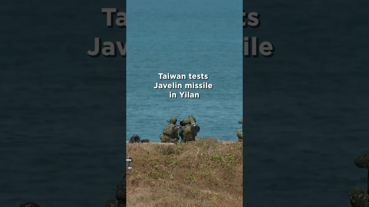 Taiwan tests Javelin missile in Yilan