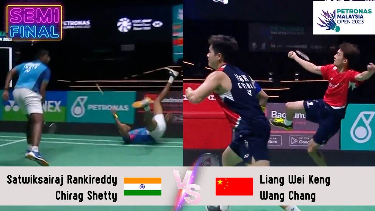 Rankireddy/Shetty (IND) x Liang Wei Keng/Wang Chang (CHN) | Malaysia Open 2023 Men's Doubles SF