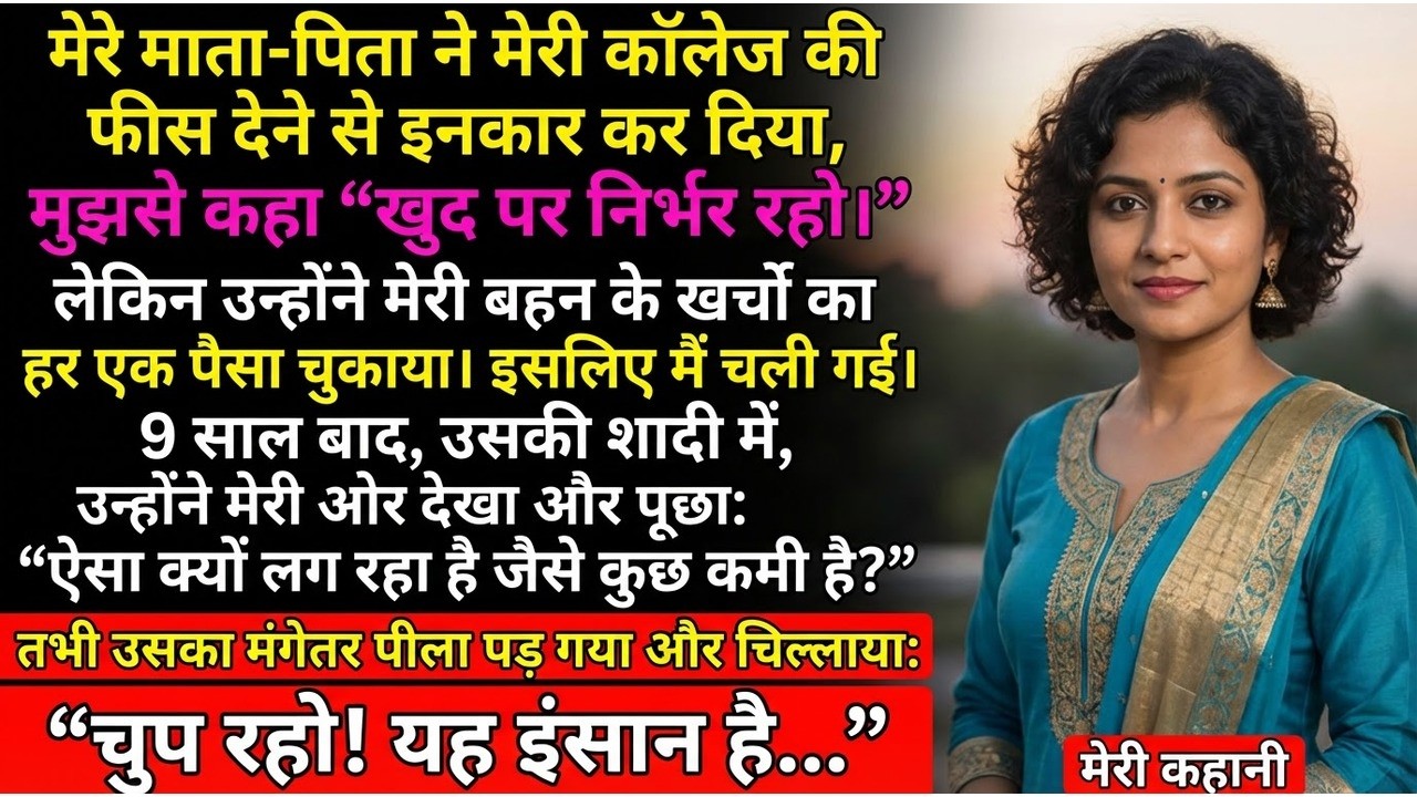 जब मैंने अपने माता-पिता से कहा कि मुझे ट्यूशन में मदद चाहिए, तो उन्होंने कहा 