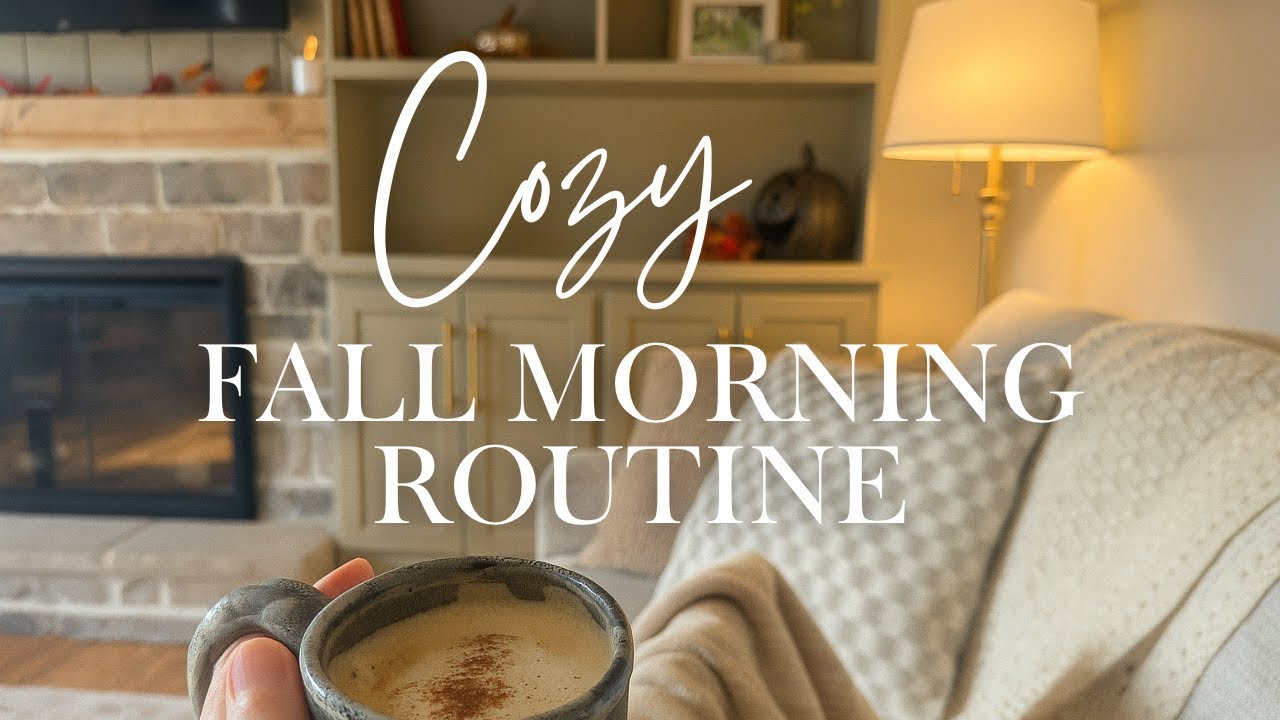 Cozy Fall Morning Routine | Homeschool, Coffee & Fall Baking