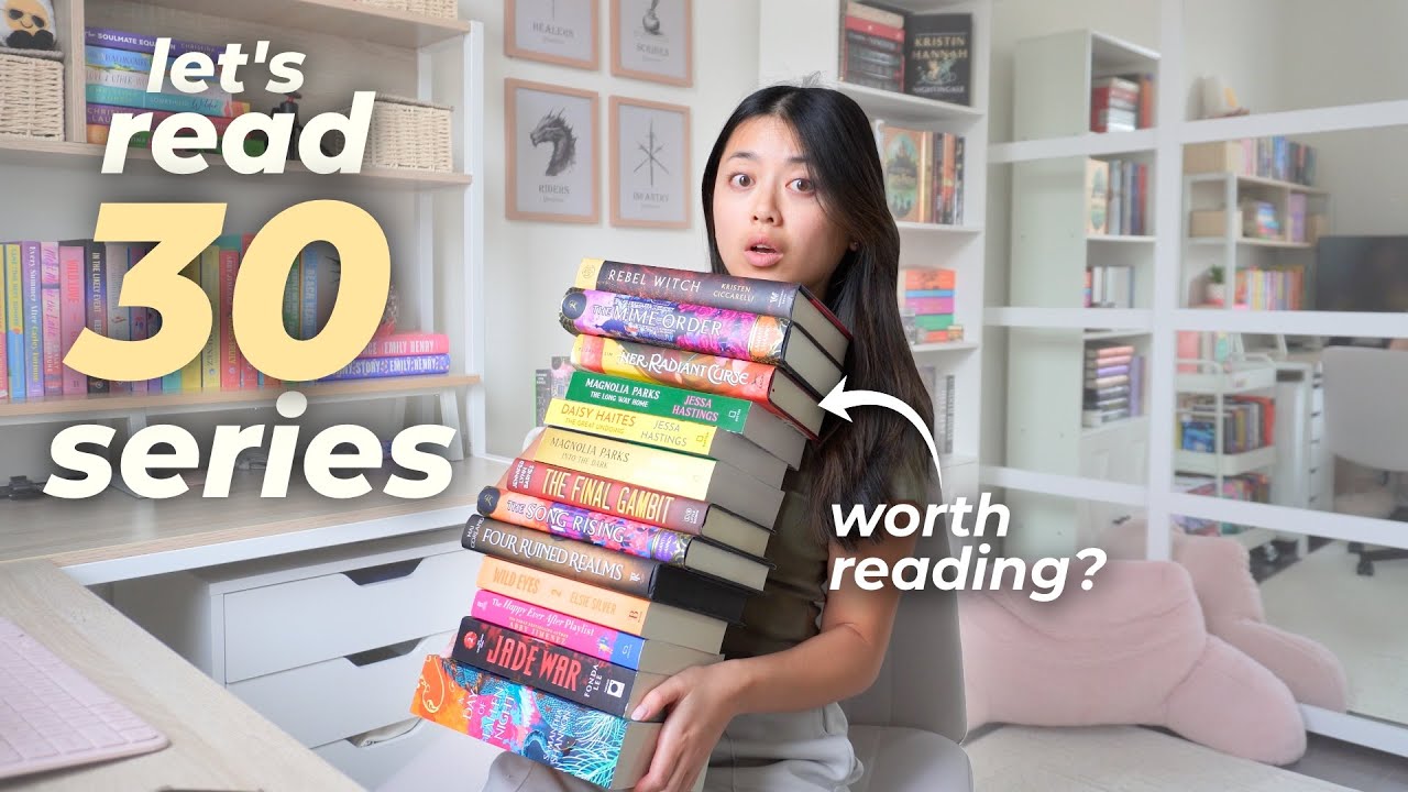 attempting to finish the 30 series I'm in the middle of (are these worth reading?) 📚💕