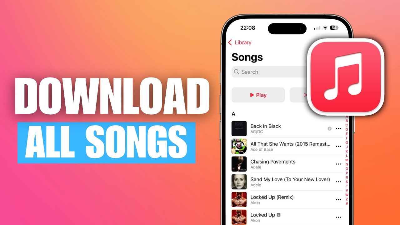 Как загрузить все песни сразу в Apple Music (iPhone)