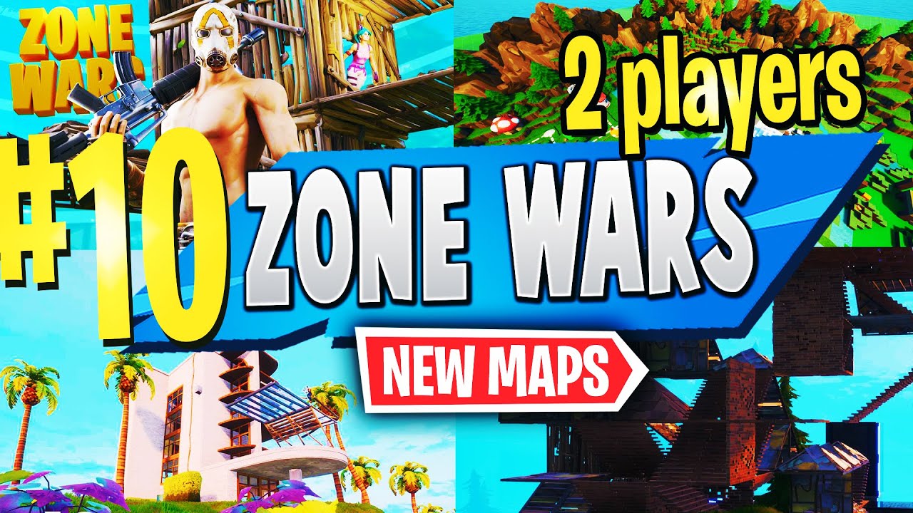 TOP 8 Best DUO Zone Wars Creative Maps | Fortnite 2v2 Zone Wars Map CODES 2021