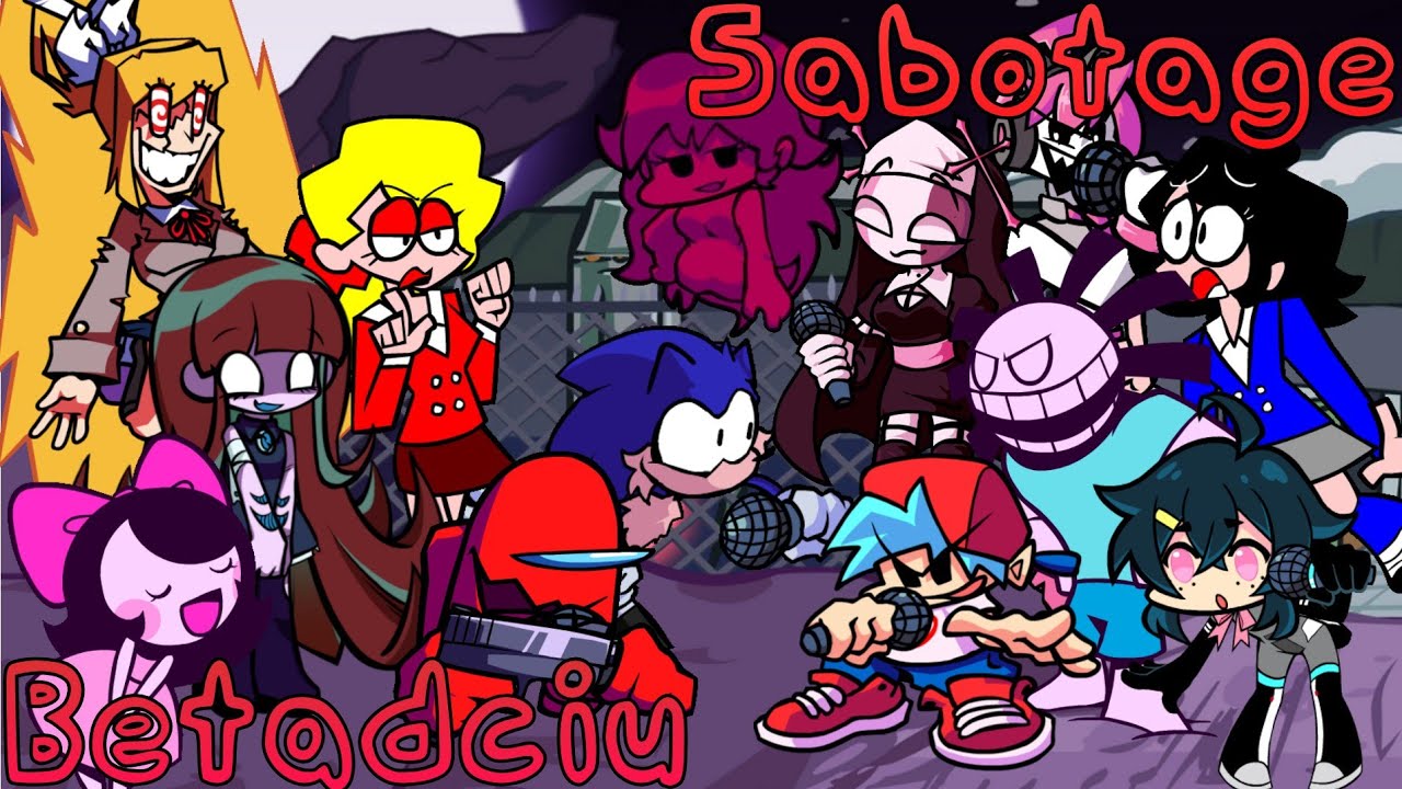 Sabotage But Everyone Sings it [FNF]