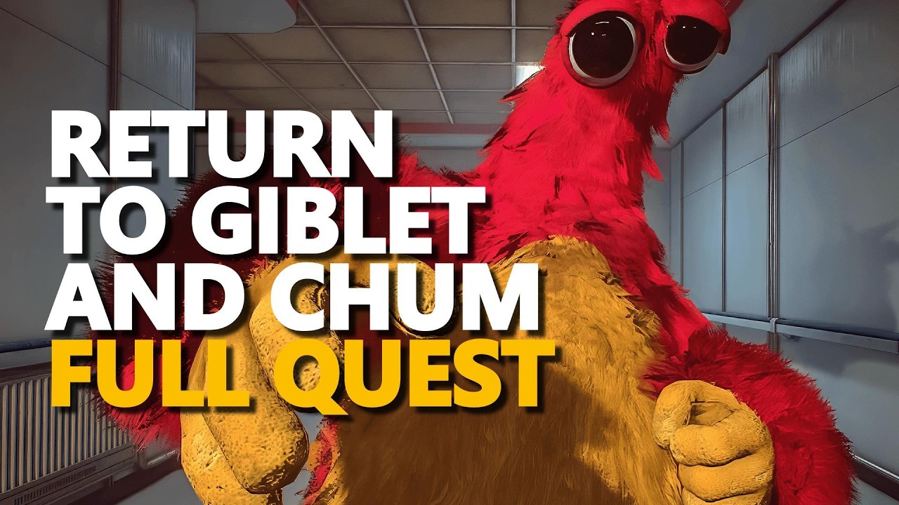 Return to Giblet and Chum FULL QUEST Poppy Playtime Chapter 5