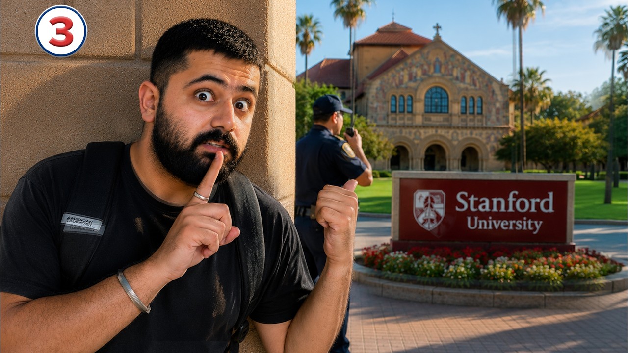 #03 Sneaking Into Stanford University of America 🇺🇸