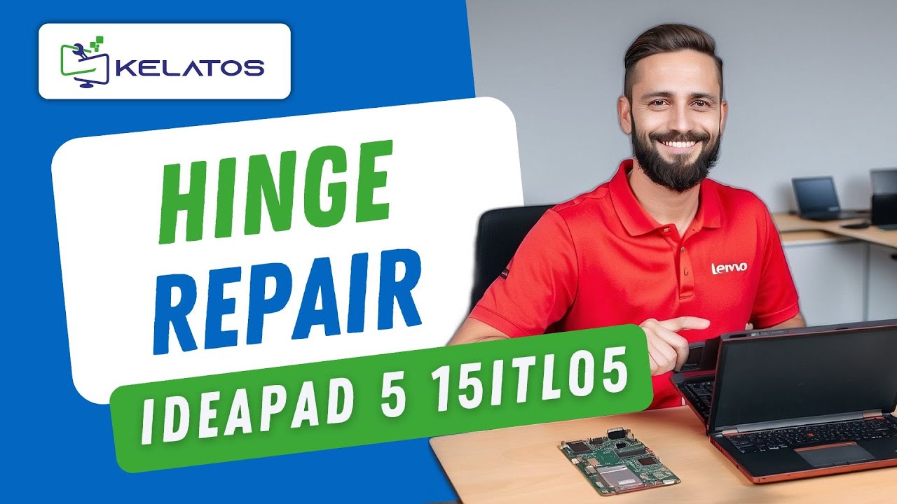 ✅ How to Repair Lenovo IdeaPad 5 15ITL05 Hinges? | Kelatos Tutorial ✅ 2024 #ideapad5