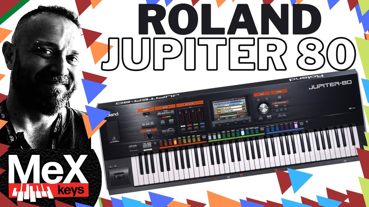 Roland Jupiter 80 by MeX (Subtitles)