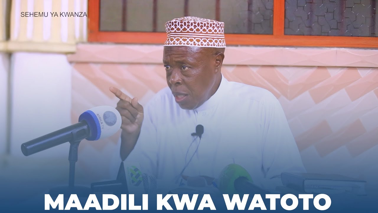 🔴#Live: UMUHIMU WA KUSIMAMIA MAADILI YA WATOTO KATIKA JAMII SHEIKH HASHIM RUSAGANYA