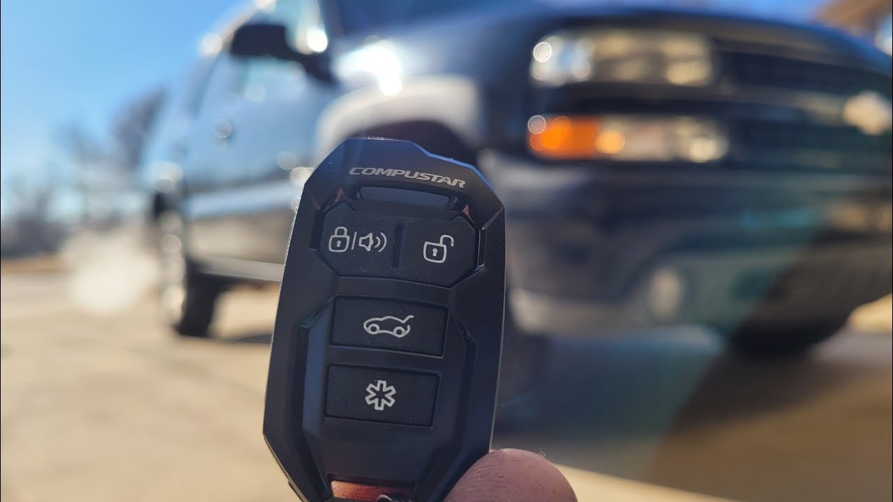 Quick DIY: 2002 Tahoe Compustar Remote Start/Keyless Entry