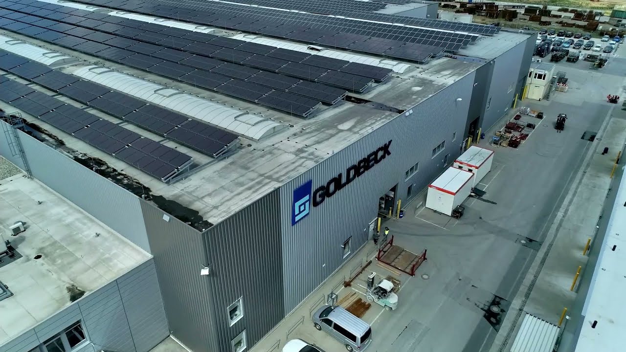 Demag Case study | GOLDBECK setzt mit Sicherheit auf Krane von Demag