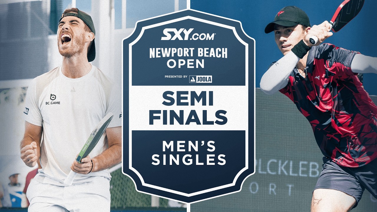 Federico Staksrud vs Christian Alshon at the SXY Newport Beach Open