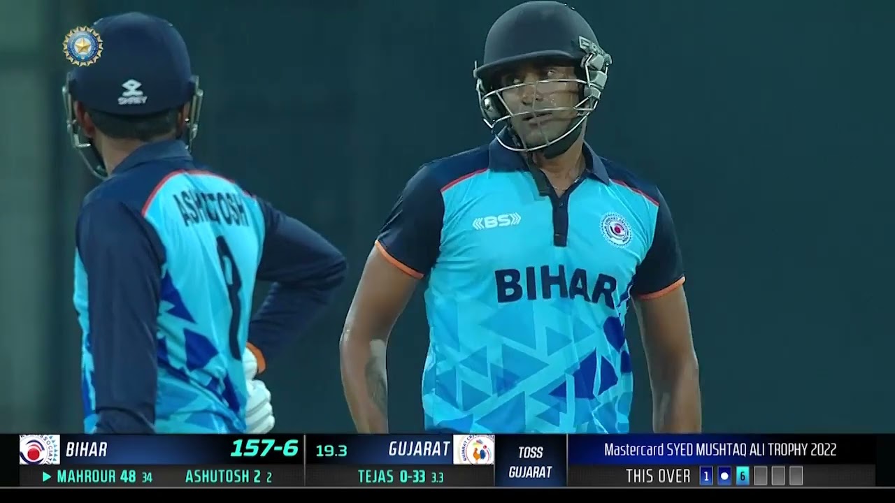 Vijay Hazare Trophy Gujarat vs Bihar