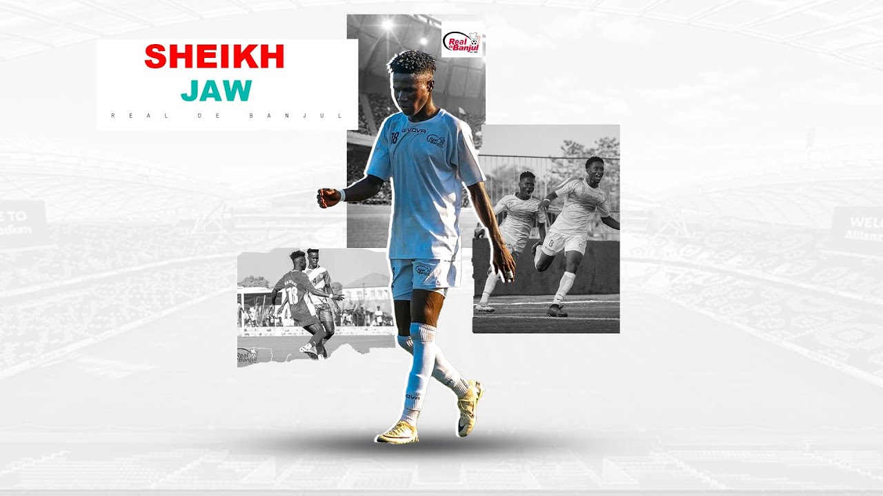 Sheikh Jaw ● Right winger ● Real De Banjul ●24/2025 ● Highlights