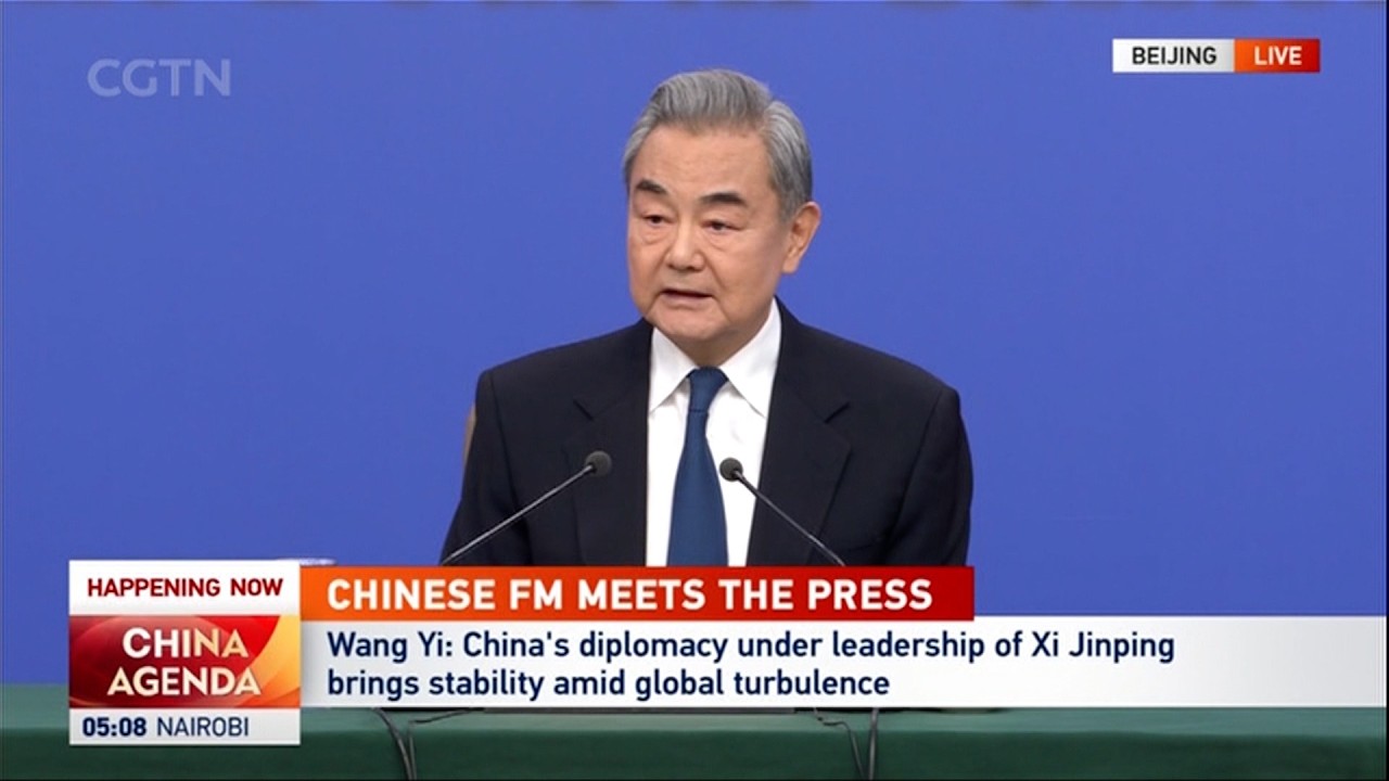 Head-of-State Diplomacy is the anchor of China Diplomacy, FM Wang Yi says