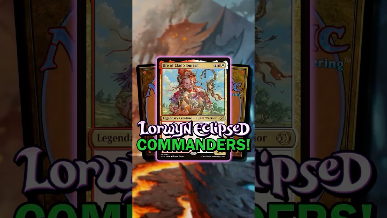 3 FANTASTIC New Lorwyn Eclipsed Commanders!