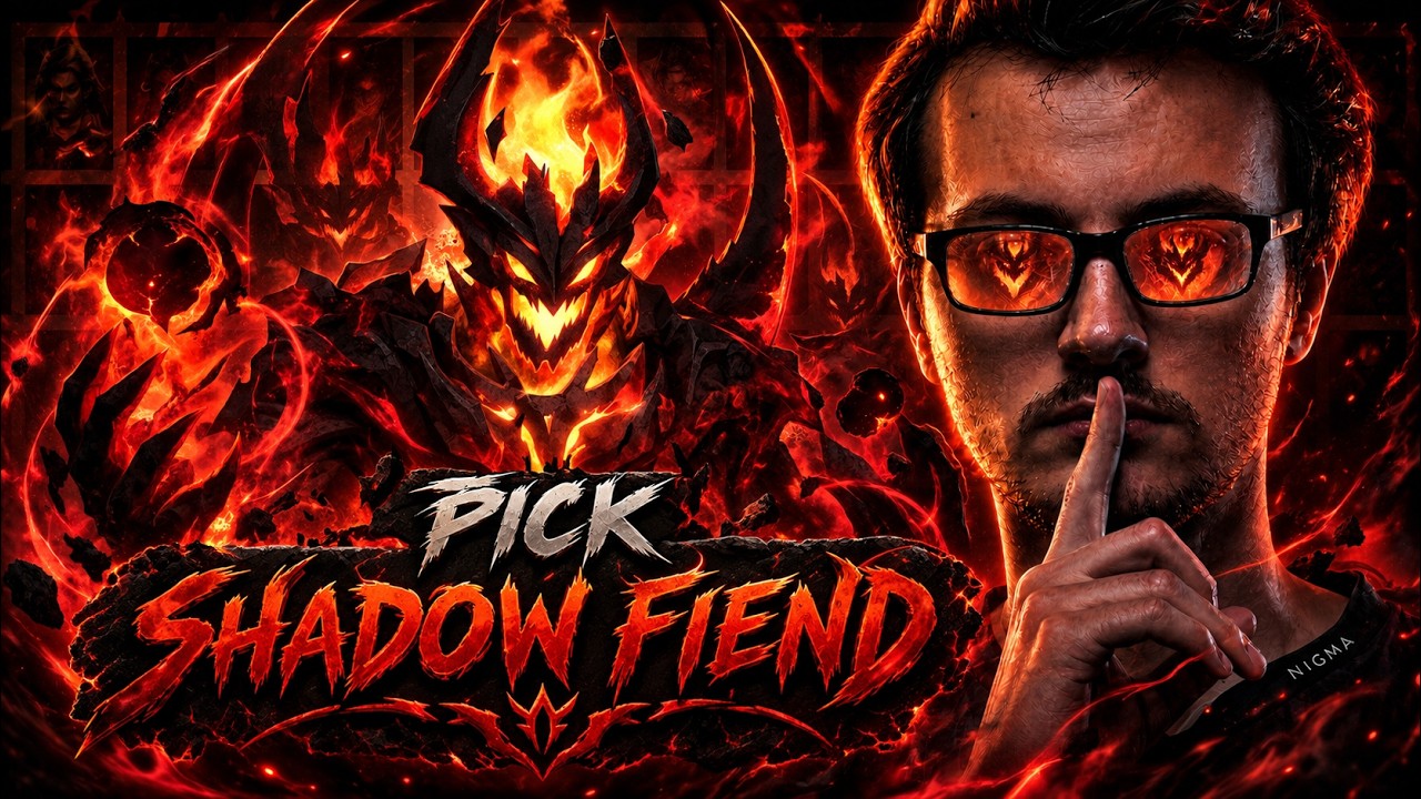 🔥 MIRACLE- SHADOW FIEND SOLO CARRY MASTERCLASS! 😱💀