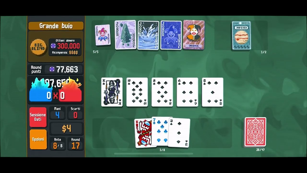 Balatro gameplay violet fiche difficult
