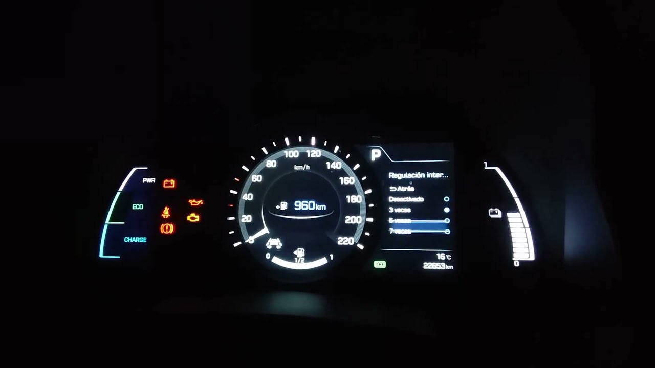 Manual usuario Hyundai - Cuadro de instrumentos