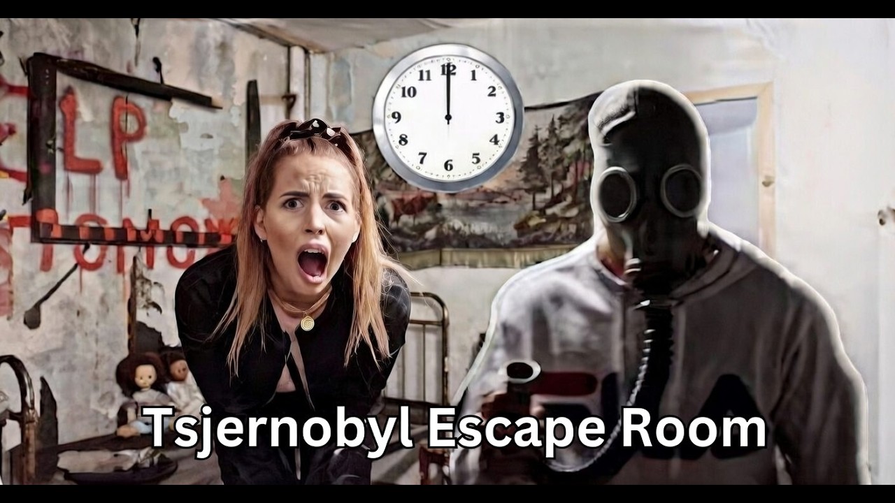Isabelle Eriksen besøker escape room 