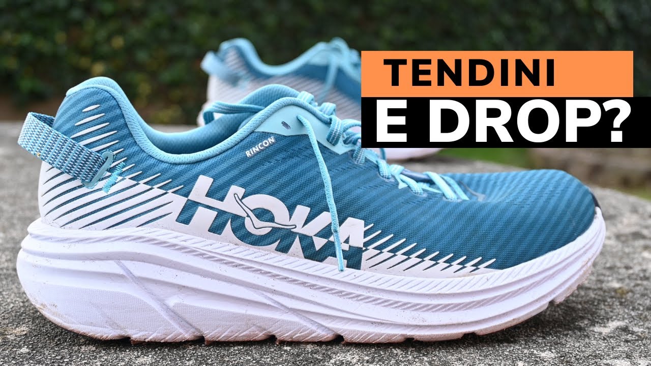 Tendine e drop | c'è una relazione? e le Hoka con drop Basso?