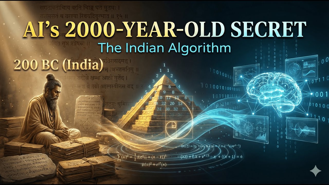 The 2000-Year-Old Indian Secret Behind AI | Origin of Binary