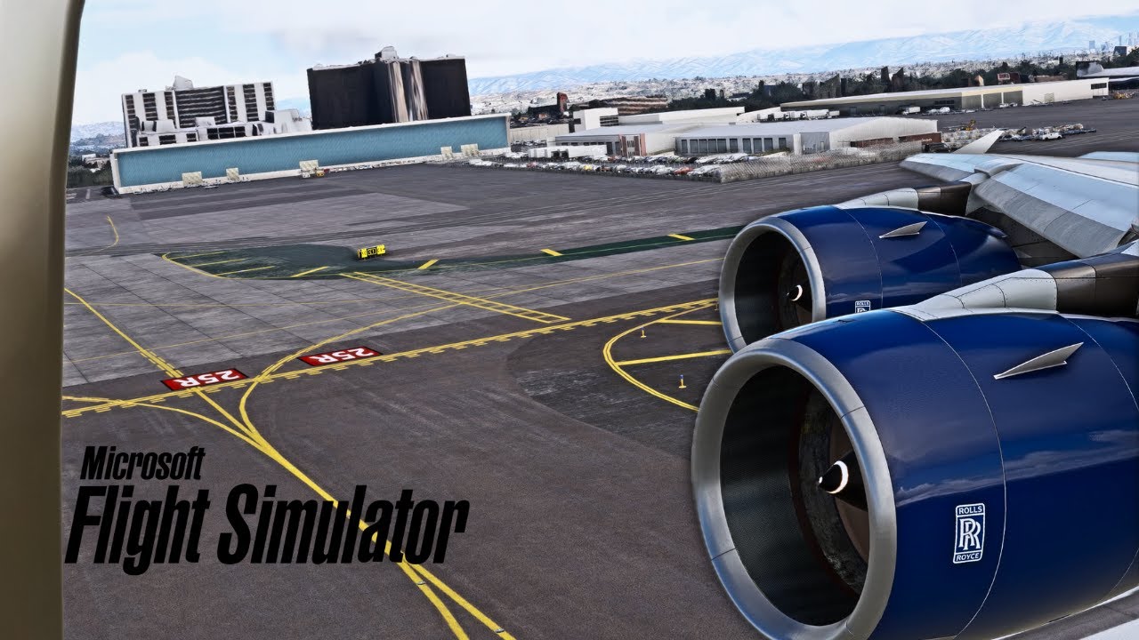 Flying the A380 Across the Atlantic | London ✈ LAX | MSFS 2020