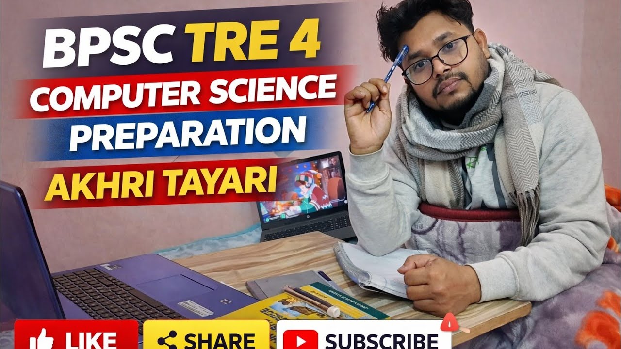 BPSC TRE 4 CS | Akhri War | Live Study With Me