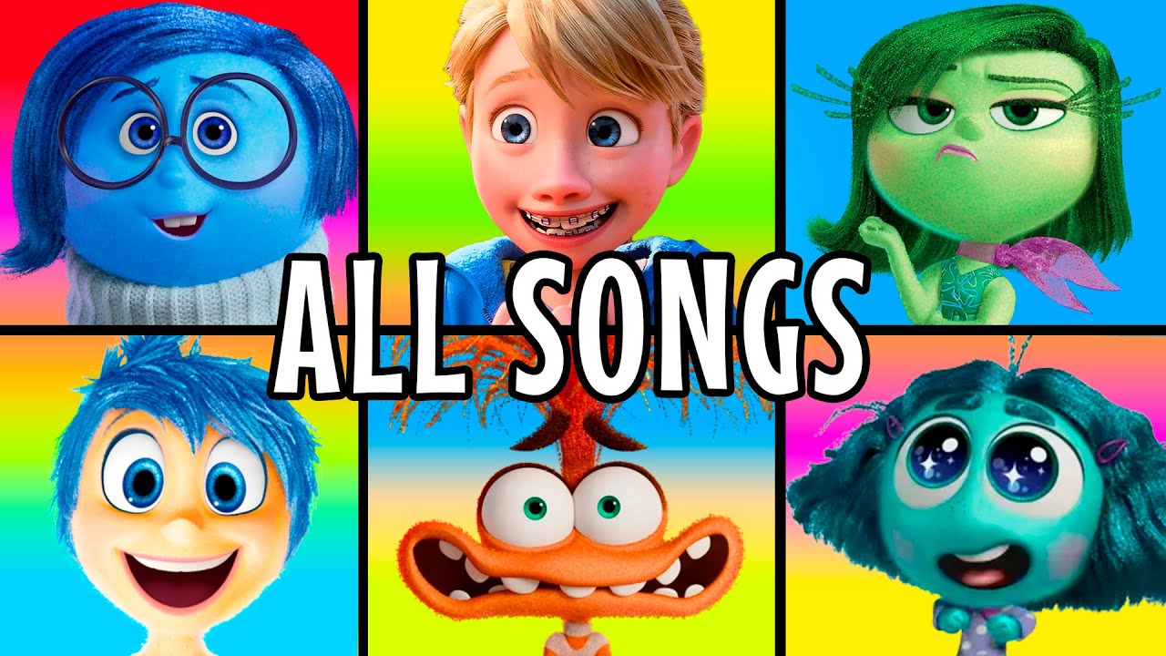 All Inside Out 2 Songs And Music Videos 💛 Part 1