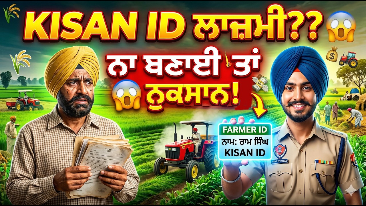 farmer id punjab 2026 I farmer id india registration I farmer id card benefits I how to apply #news
