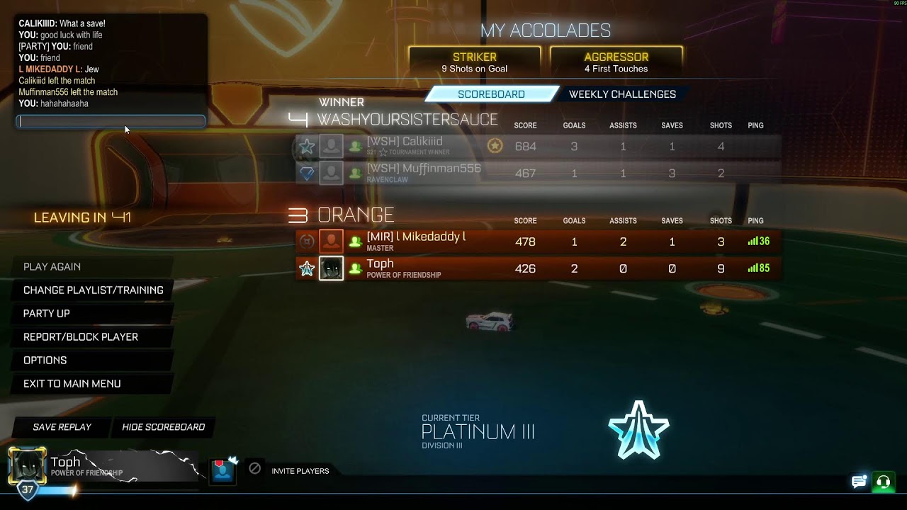 rocket league with bro