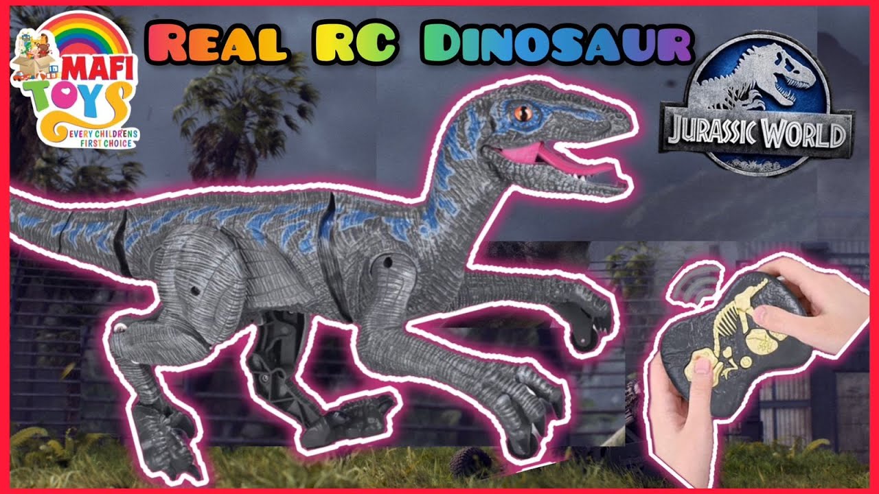 Remote Control Dinosaur Toys - Simulate The Walking & Realistic Roar of Real Dinosaur MAFI TOYS