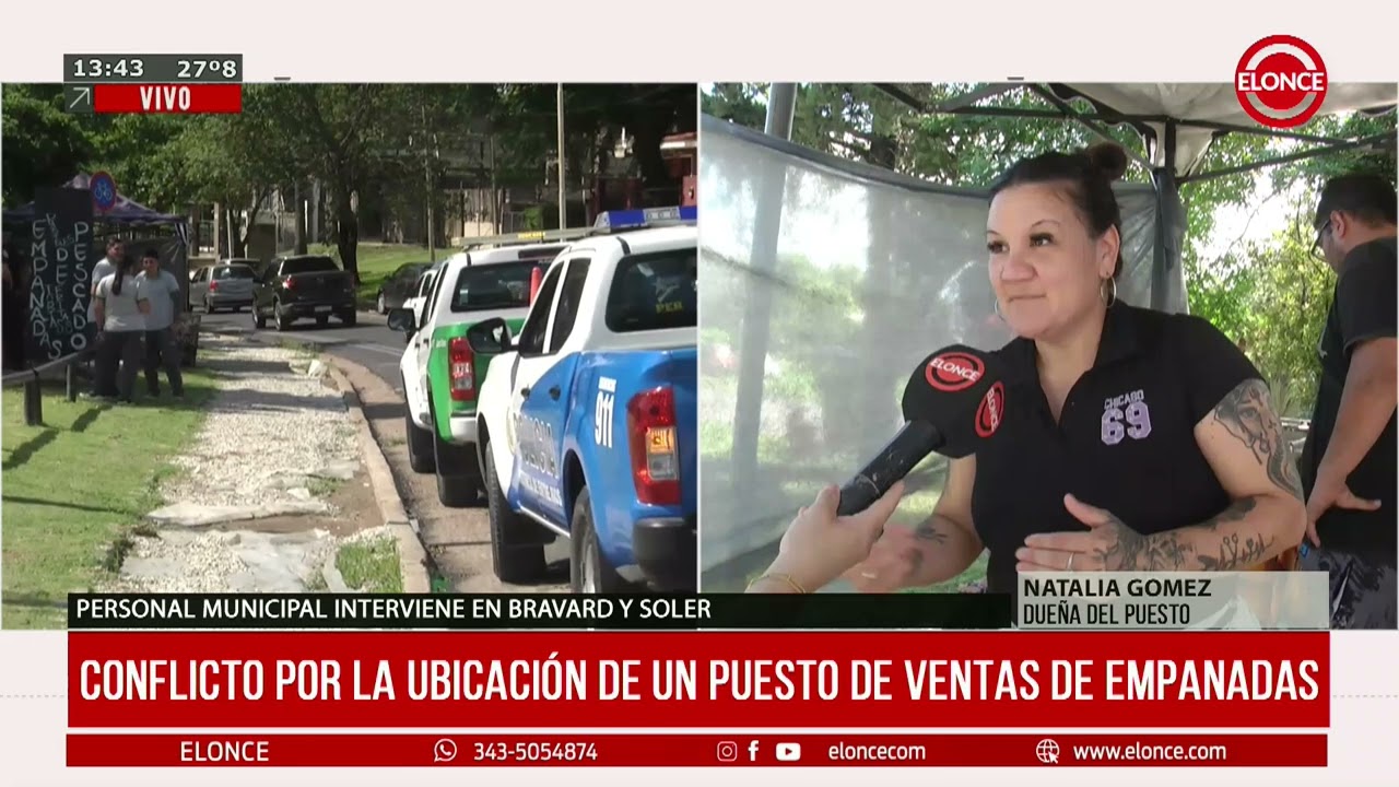 Conflicto por la ubicaci&oacute;n de un puesto de ventas de empanadas - Elonce