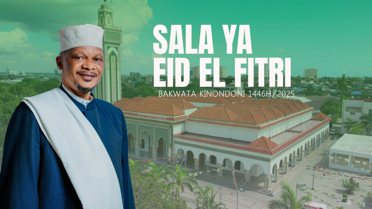 🔴 LIIVE SALA YA EID EL FITRI, MSIKITI WA MFLAME VI BAKWATA MAKAO MAKUU KINONDONI DSM _1446H/2025
