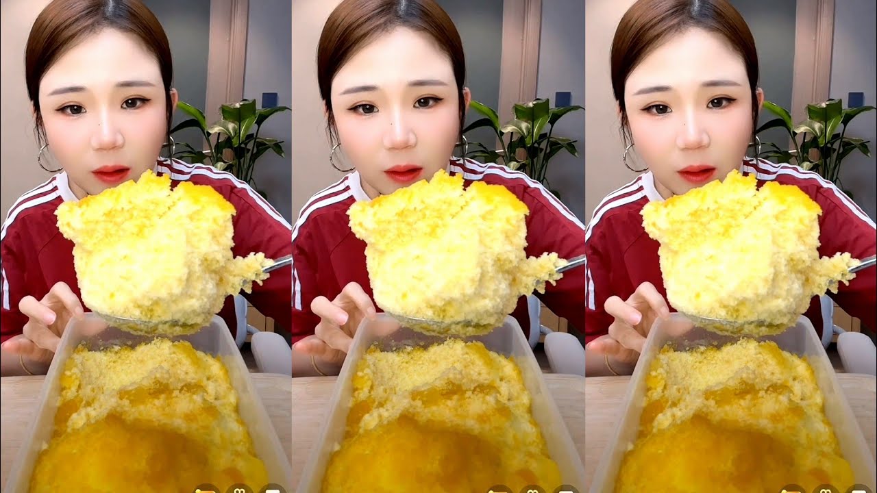 ASMR SHAVED ICE EATING YY