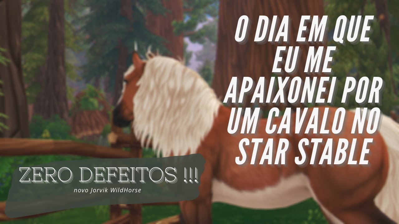 COMPRANDO ME NOVO JORVIK WILD HORSE