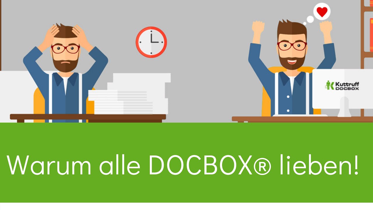 Wie funktioniert das DOCBOX® Dokumentenmanagement-System?