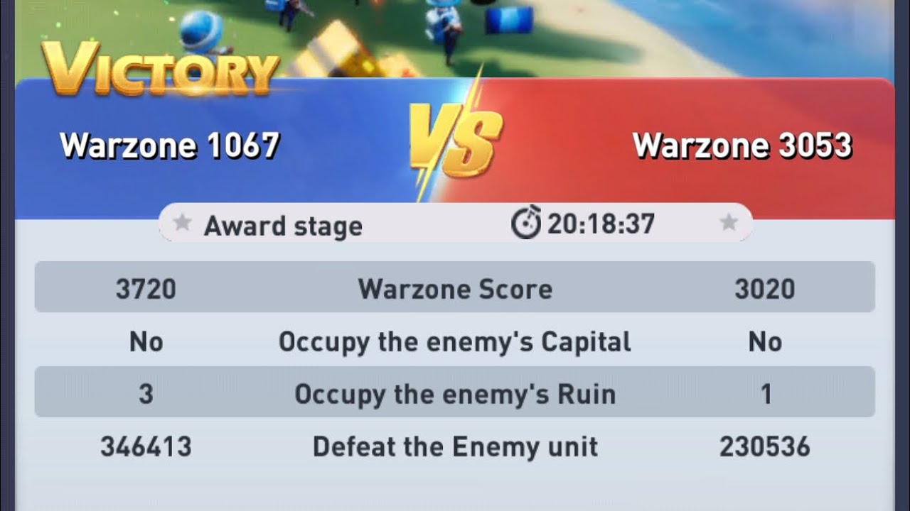 Top War SVS 1067 vs 3053