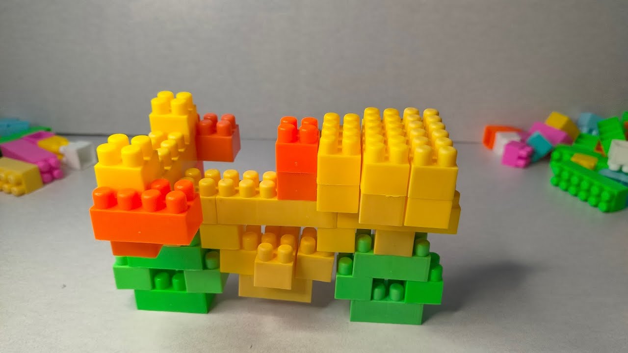 Satisfying DIY Blocks Bicycle/ ASMR / Building Blocks / Blocks Game / Building Blocks fun.